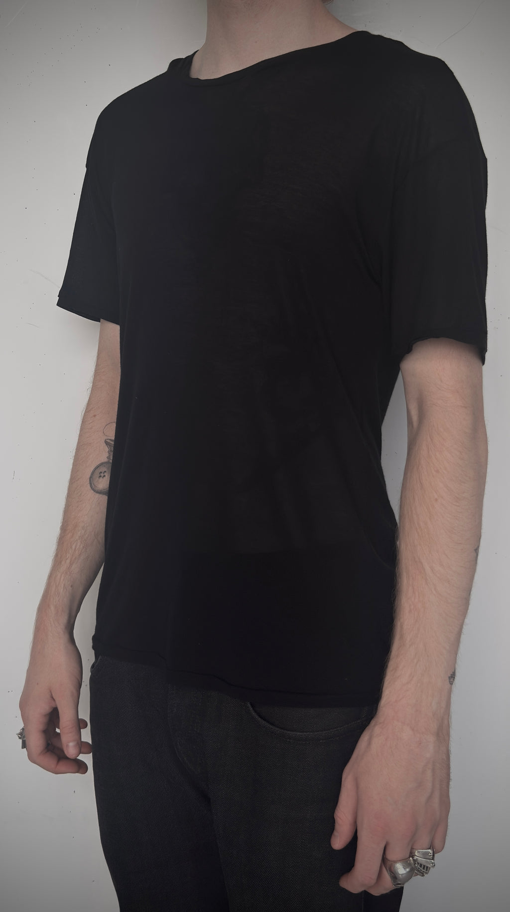 Sheer Short Sleeve T-Shirt