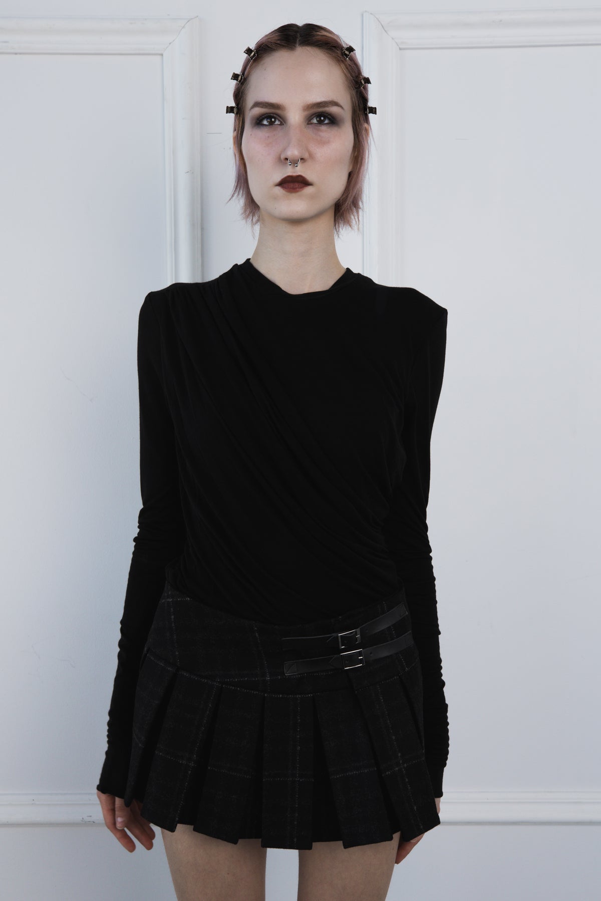 Layered Ruched Top