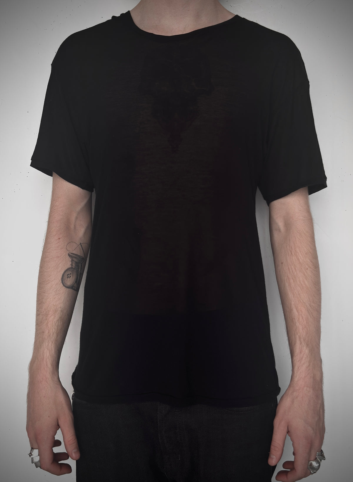 Sheer Short Sleeve T-Shirt